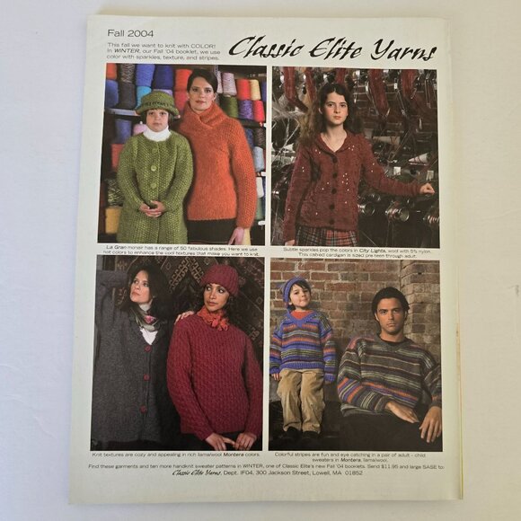 Interweave Knits Magazine Fall 2004 Featuring Classic & Modern Knitting Patterns - Picture 12 of 16